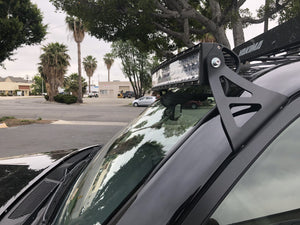 Cali Raised 52 Inch Curved LED Light Bar Roof Mounting Brackets | Toyota 4Runner (2003-2023)