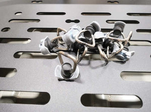 L - Track Anchors with D - Ring Hooks - 10 Pack | Truck Brigade