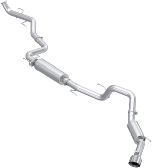 MBRP Armor PRO Stainless Steel Cat - Back Exhaust System - Side Exit | Toyota Tacoma (2024 - 2025) - Truck Brigade