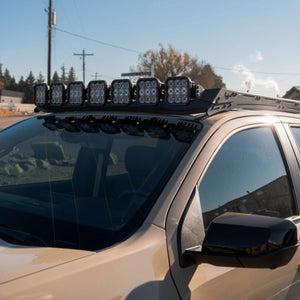 Prinsu Front - Facing Light Bar Brackets - Diode Dynamics SS5 Crosslink - Truck Brigade