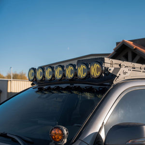 Prinsu Front - Facing Light Bar Brackets KC Gravity Titan/Pro6 - Truck Brigade