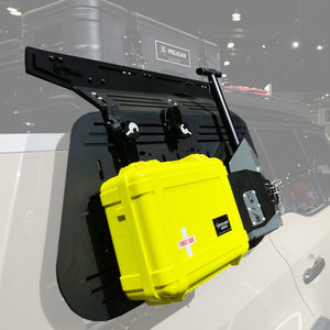 Prinsu Rear Window Accessory Panel | Toyota Landcruiser 250 Series (2024 - 2025) - Truck Brigade