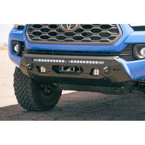 Rago Fabrication Center Mount Winch Front Bumper | Toyota Tacoma (2016 - 2023) - Truck Brigade