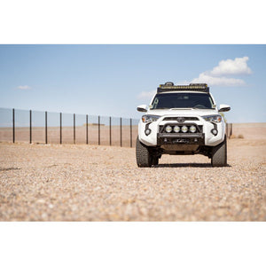 Rago Fabrication Center Mount Winch Front Bumper W/ Top Hoop | Toyota 4Runner (2014 - 2024) - Truck Brigade