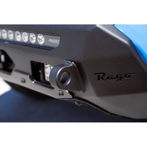 Rago Fabrication Center Mount Winch Front Bumper W/ Top Hoop | Toyota Tacoma (2016 - 2023) - Truck Brigade