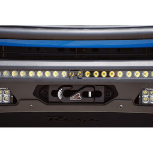 Rago Fabrication Center Mount Winch Front Bumper W/ Top Hoop | Toyota Tacoma (2016 - 2023) - Truck Brigade