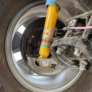 Rago Fabrication Lower Shock Guards | Toyota Tacoma (2005-2015) - Truck Brigade