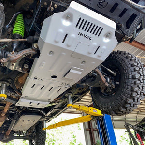 Rival 4x4 Transmission/Transfer Case Skid Plate | Toyota Tacoma (2016-2022) - Truck Brigade