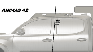 Sherpa Animas Roof Rack | Toyota Tacoma (2005 - 2023) | Truck Brigade