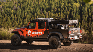 Sherpa Bed Rack Mid-Height PAK System | Jeep Gladiator (2020-2026) | Truck Brigade