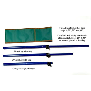 Tembo Tusk Adjustable Legs & Carry Bag 18" | Truck Brigade
