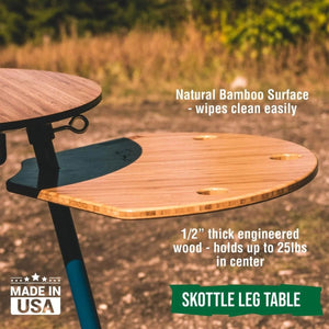 Tembo Tusk Skottle Leg Table | Truck Brigade