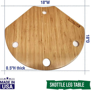 Tembo Tusk Skottle Leg Table | Truck Brigade
