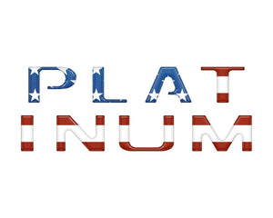 TUFSKINZ Platinum Tailgate Letter Inserts Fits | Ford F150 (2021 - 2024) - Truck Brigade