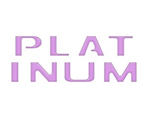 TUFSKINZ Platinum Tailgate Letter Inserts Fits | Ford F150 (2021 - 2024) - Truck Brigade