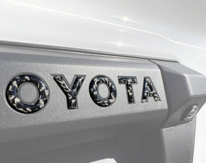 TUFSKINZ Tailgate Handle Letter Inserts | Toyota Tacoma (2024 - 2025) - Truck Brigade