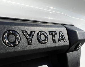 TUFSKINZ Tailgate Handle Letter Inserts | Toyota Tacoma (2024 - 2025) - Truck Brigade