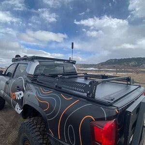 upTOP Overland Retrax TRUSS Bed Rack | Toyota Tacoma (2005-2022) - Truck Brigade