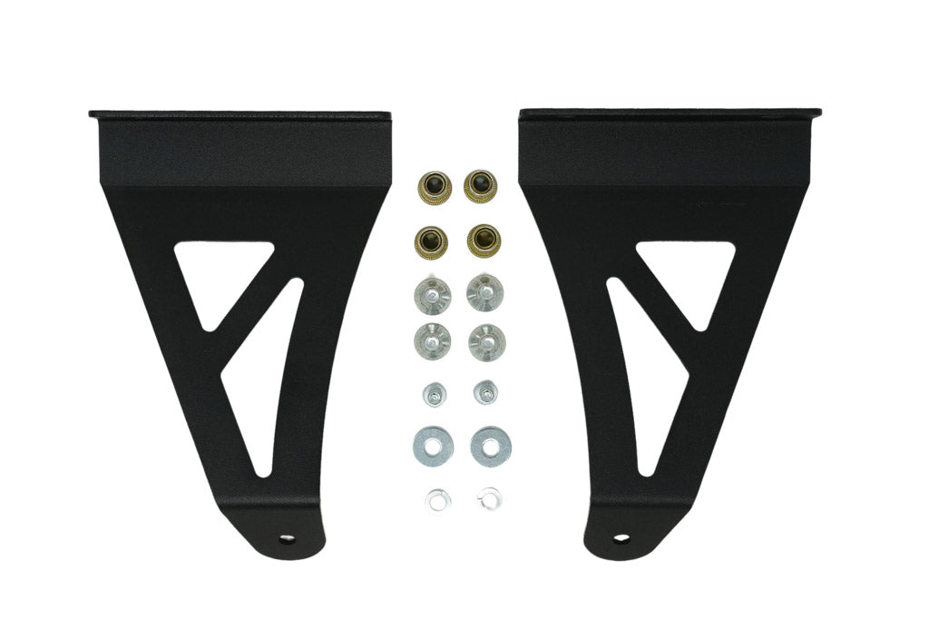 Cali Raised 52" Curved LED Light Bar Roof Brackets Kit | Toyota Tundra (2007-2021)