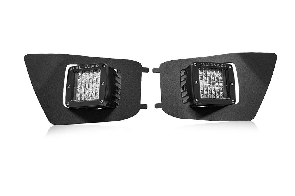 Cali Raised LED Fog Light Pod Replacement Brackets Kit | Toyota Tacoma (2012-2015)