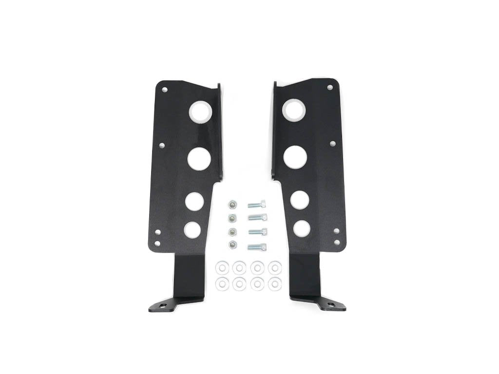 Cali Raised 42 Inch  Hidden Grille Curved LED Light Bar Mounting Brackets | Toyota Tundra (2014-2021)
