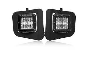 Cali Raised LED Fog Light Pod Replacement Mounting Brackets | Toyota Tundra (2014-2021)