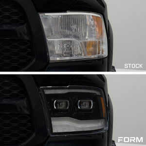 Form Lights LED Projector Headlights | RAM 3500 (2009-2018)