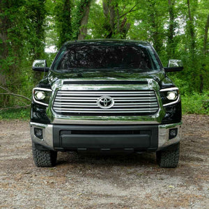Front View of Toyota Tundra (2014-2021) with Form Lights LED Projector Headlights