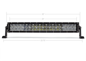 Cali Raised 22" Bumper Hidden LED Light Bar Brackets Kit | Dodge 2500/3500 (2010-2018)