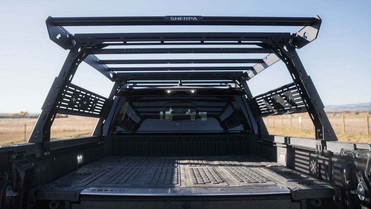 Sherpa Bed Rack- Rack Height PAK System | Toyota Tacoma (2005-2023)