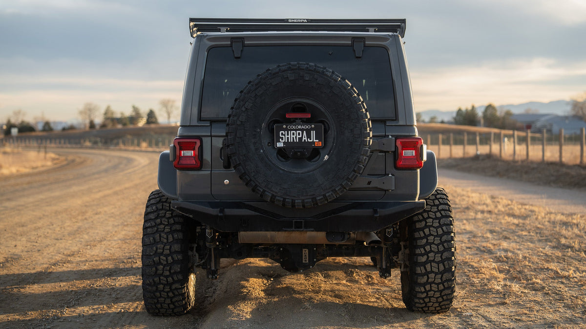 Sherpa JLU QDHD Half Rack | Jeep Wrangler (2018-2025)