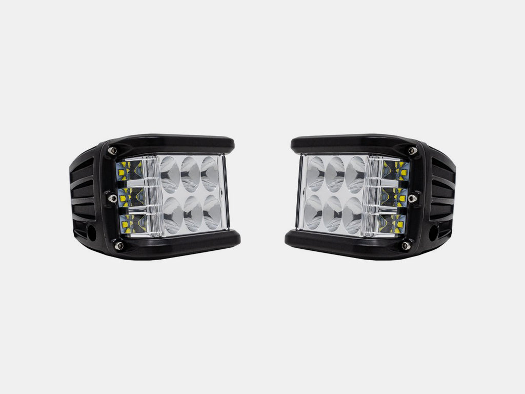 Cali Raised Low Profile Ditch Light Bracket Kit | Toyota Tacoma (2016-2023)