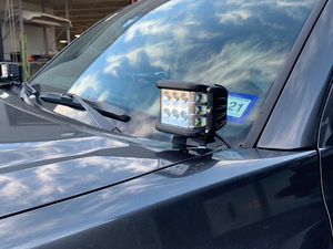 Cali Raised Low Profile Ditch Light Bracket Kit | Toyota Tacoma (2016-2023)