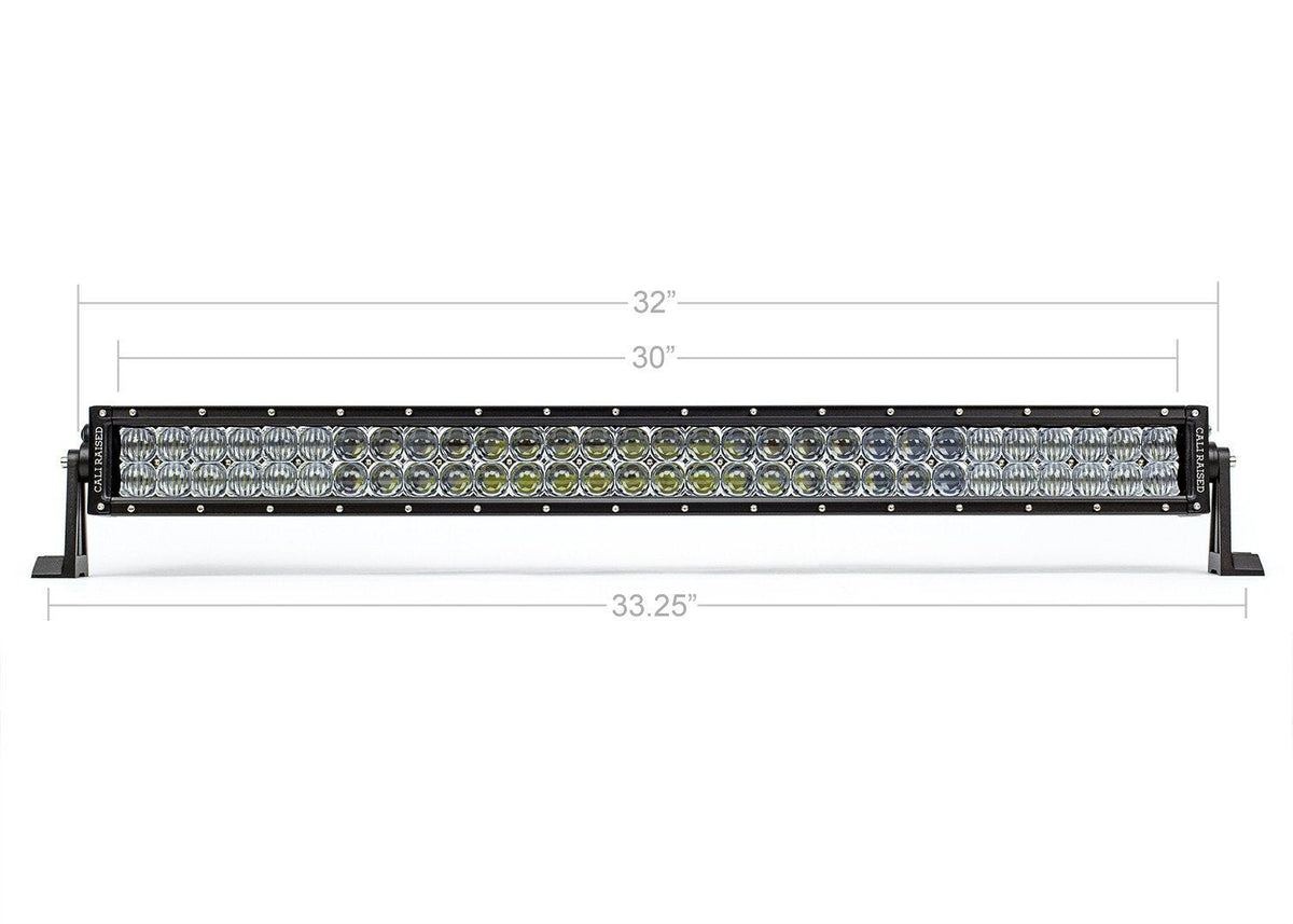 Cali Raised Lower Bumper Flush Mount 32 Inch LED Light Bar Kit | Toyota 4Runner (2003-2009)