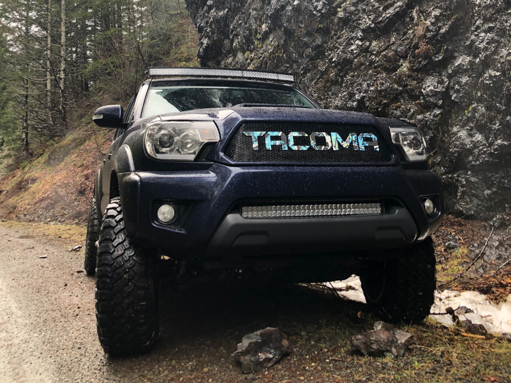 Cali Raised Lower Bumper Flush Mount 32 Inch LED Light Bar Kit | Toyota Tacoma (2005-2015)