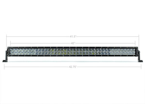 Cali Raised 42 Inch Hidden Grille Curved LED Light Bar Bracket Kit | Toyota Tundra (2014-2021)