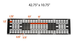 Cali Raised MOLLE Panel for Prinsu Roof Rack