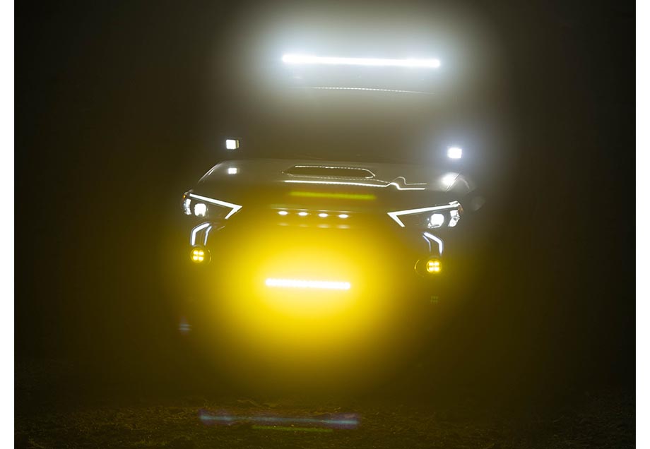Cali Raised Low Profile LED Ditch Light Brackets | Toyota 4Runner (2010-2024)