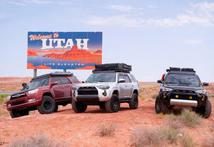 Cali Raised Low Profile LED Ditch Light Brackets | Toyota 4Runner (2010-2024)