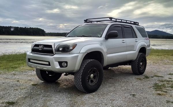 Cali Raised Lower Bumper Flush Mount 32 Inch LED Light Bar Kit | Toyota 4Runner (2003-2009)