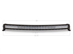 Cali Raised 52 Inch Curved LED Light Bar Roof Bracket Kit | Toyota 4Runner (2003-2023)