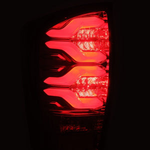 AlphaRex PRO-Series LED Tail Lights (Red Smoke) | Toyota Tacoma (2016-2023)