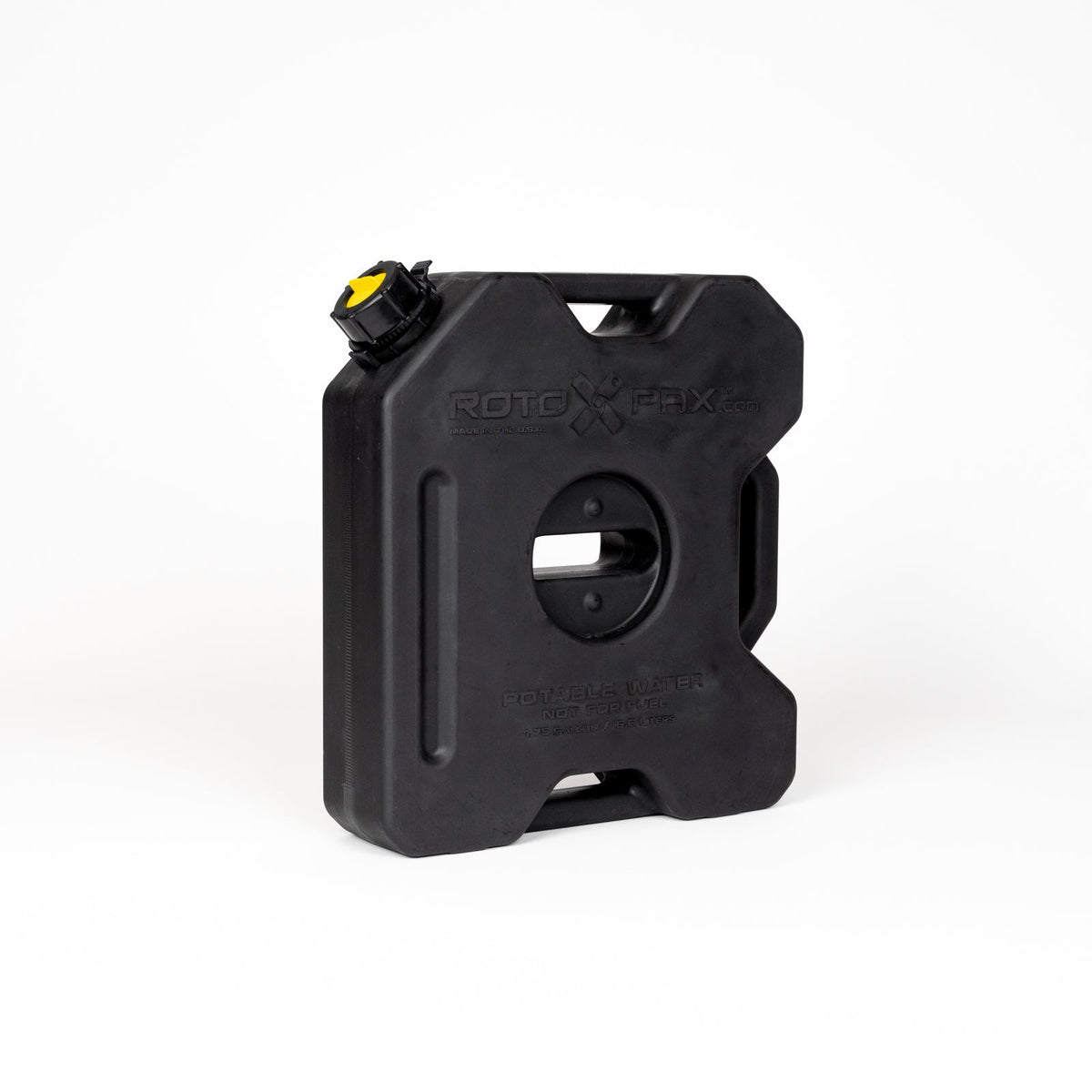 RotoPaX 1.75 Gallon Water Container - Black