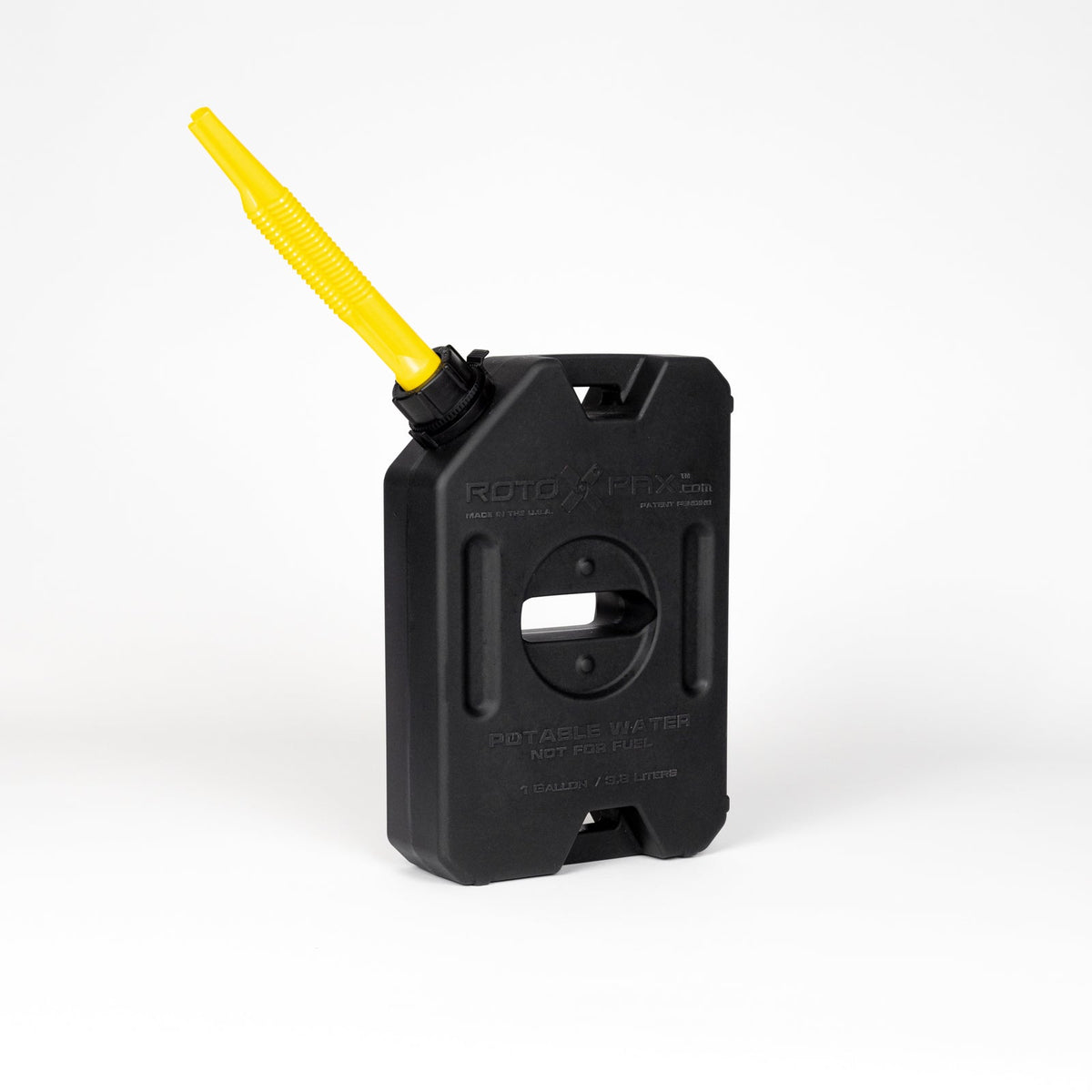 RotoPaX 1 Gallon Water Container - Black