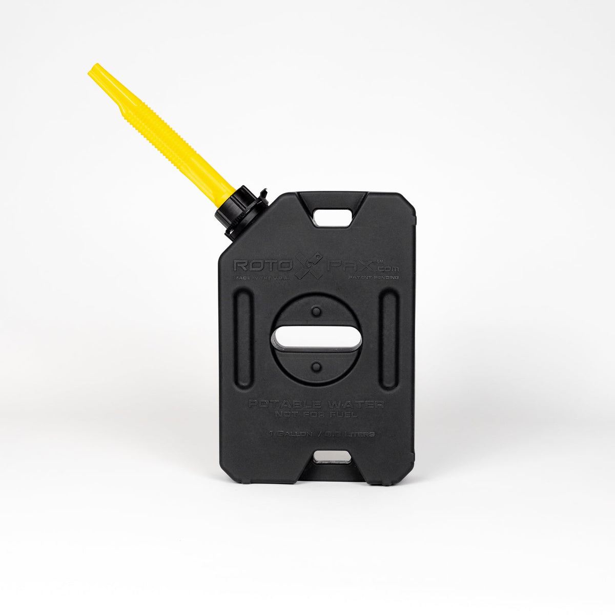 RotoPaX 1 Gallon Water Container - Black
