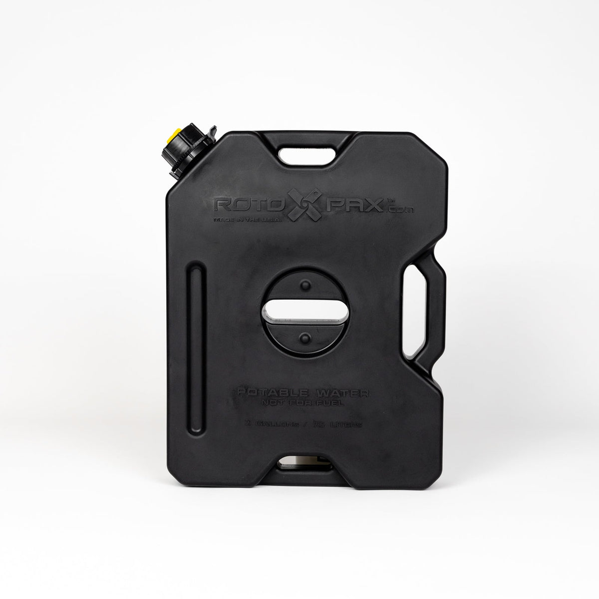 RotoPaX 2 Gallon Water Gen 2 Container - Black