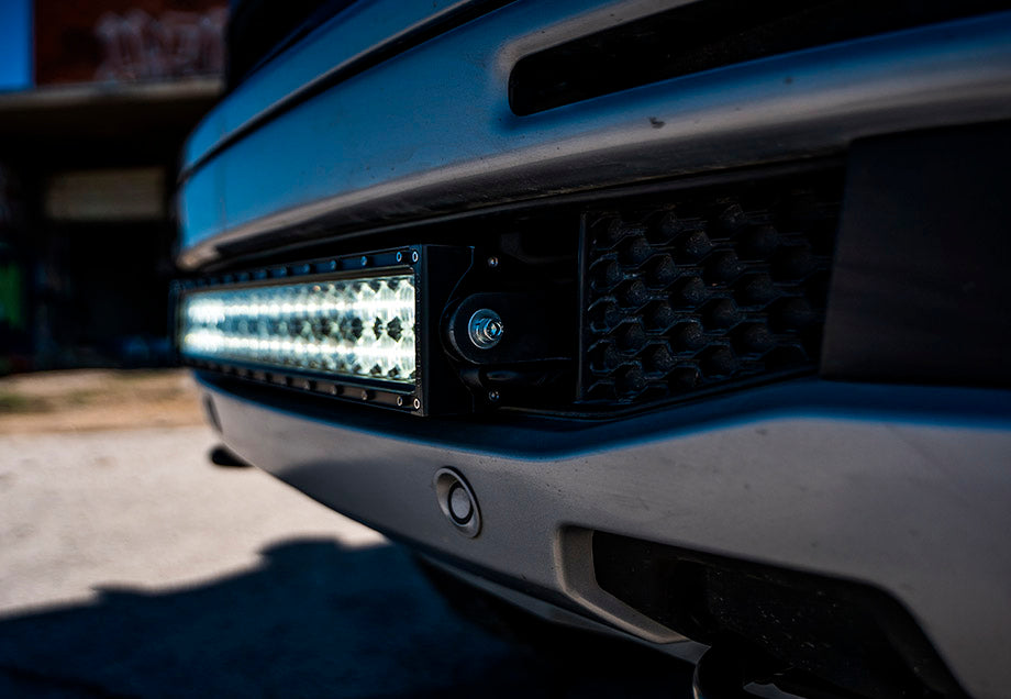 Cali Raised 22" Bumper Hidden LED Light Bar Brackets Kit | Ford Ranger (2019-2022)