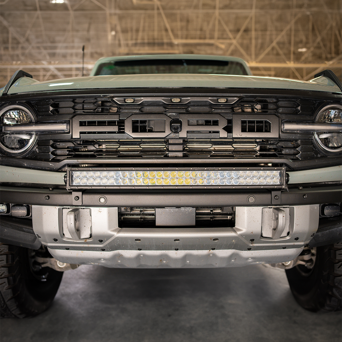 Cali Raised Bumper Light Bar Mount | Ford Bronco Raptor (2021+)
