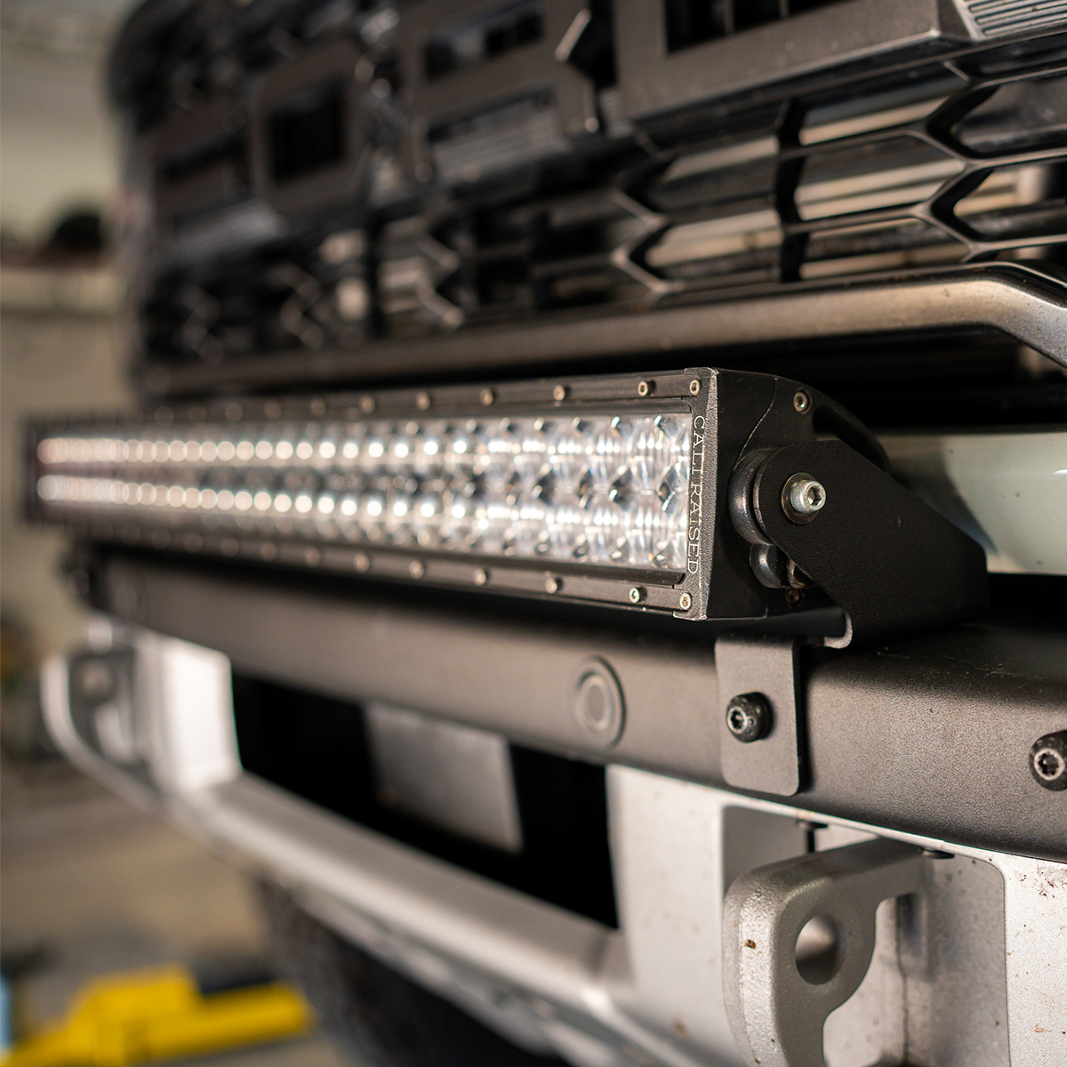 Cali Raised Bumper Light Bar Mount | Ford Bronco Raptor (2021+)