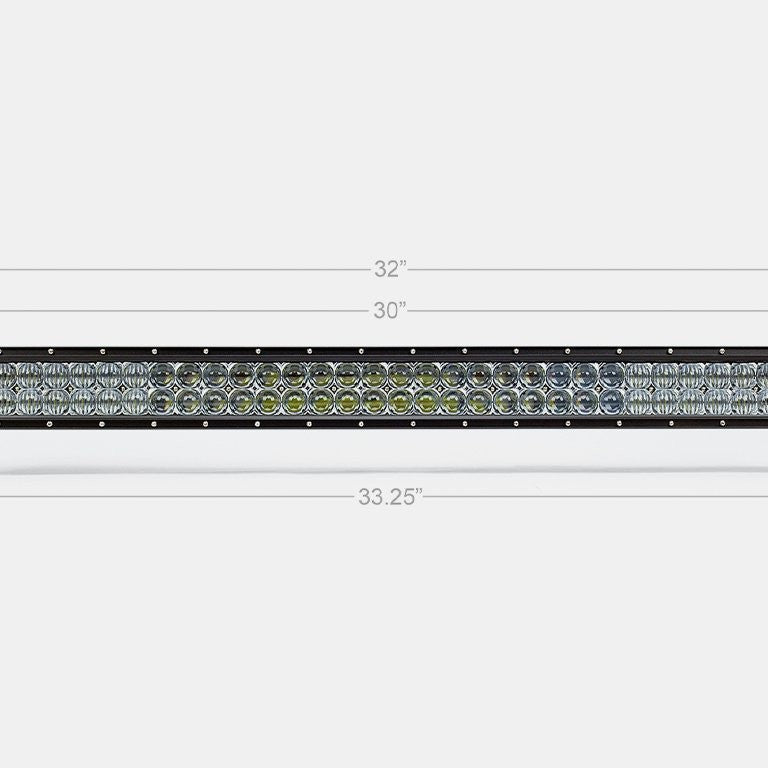 Cali Raised 32 Dual Row 5D Optic OSRAM LED Light Bar - Truck Brigade
